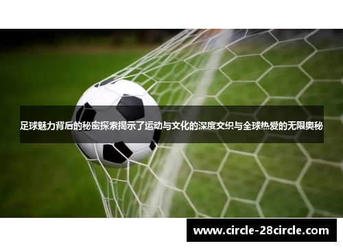 足球魅力背后的秘密探索揭示了运动与文化的深度交织与全球热爱的无限奥秘